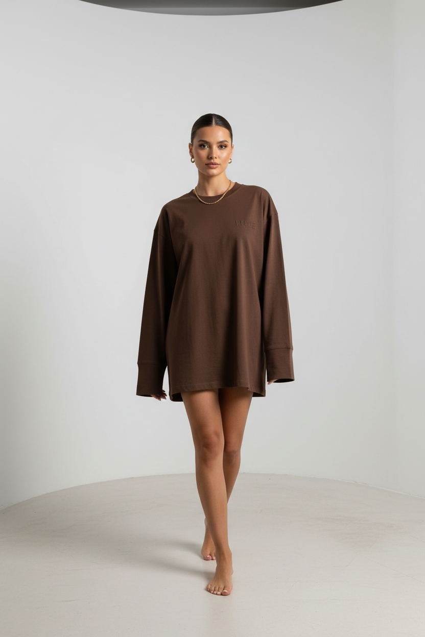 T-shirt Oversize Donna Dentelle