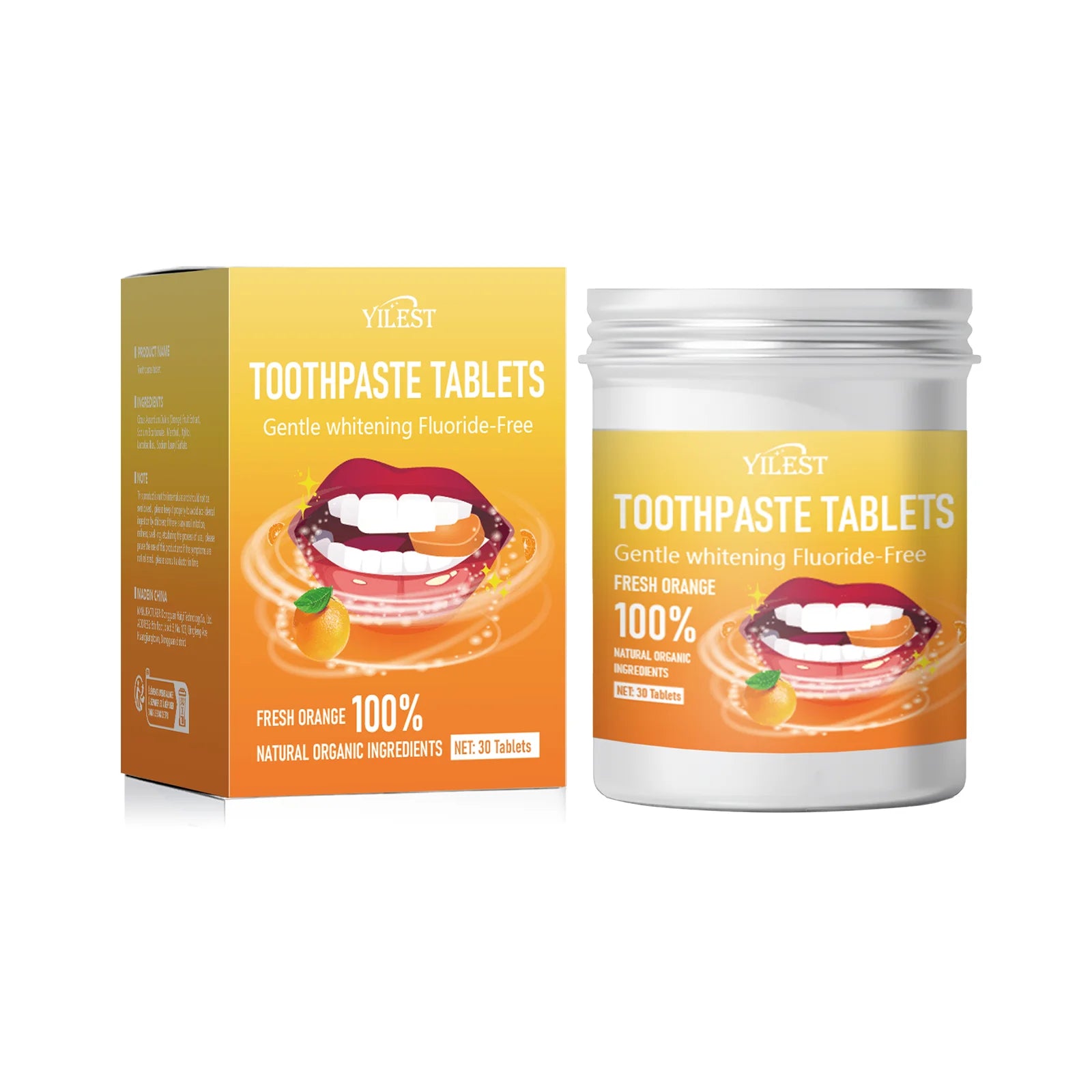 Dentelle EcoTab Toothpaste Tablets — 30 Pack