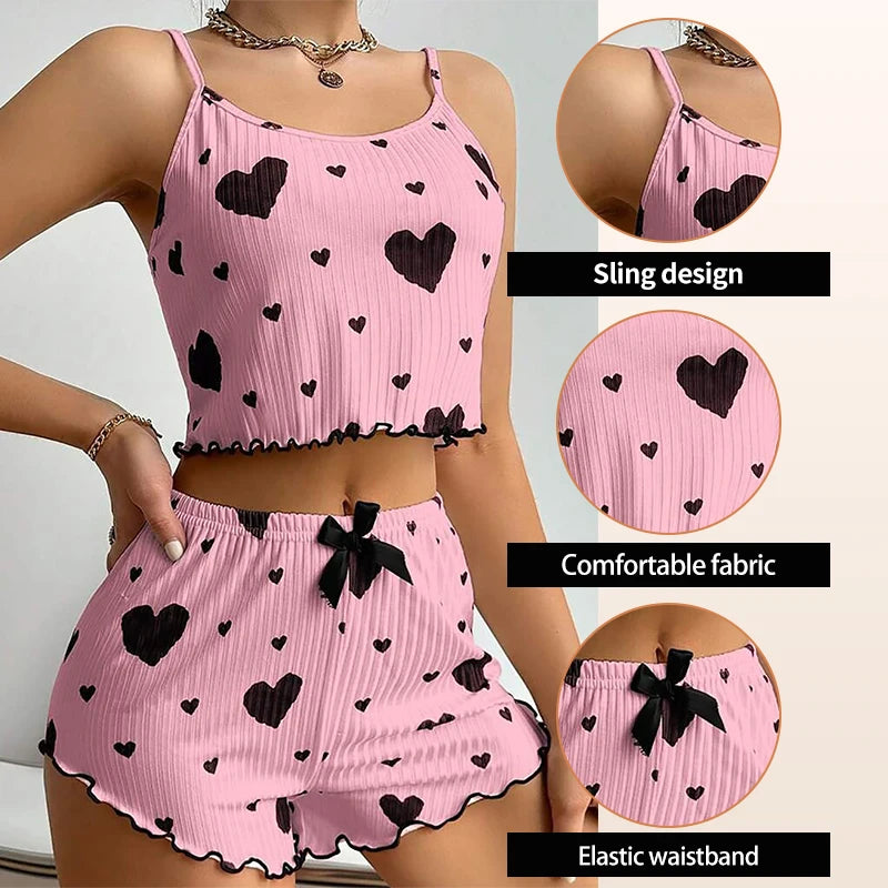 Silk-Touch Pajama Set