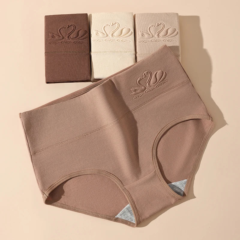 High-Waist Shaping Briefs — Set of 4
