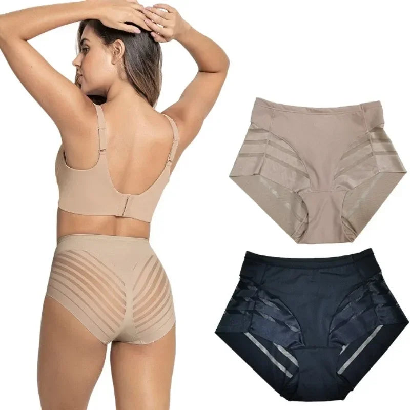 High Waist Seamless Briefs
