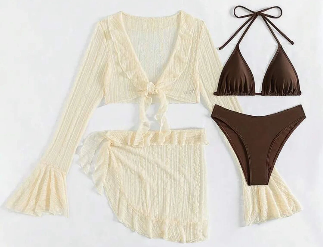 4-Piece Bikini Set