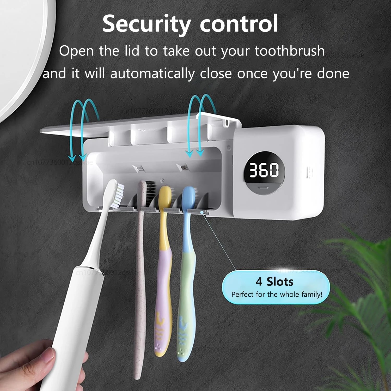 Dentelle UVSanitize Pro Toothbrush Sterilizer