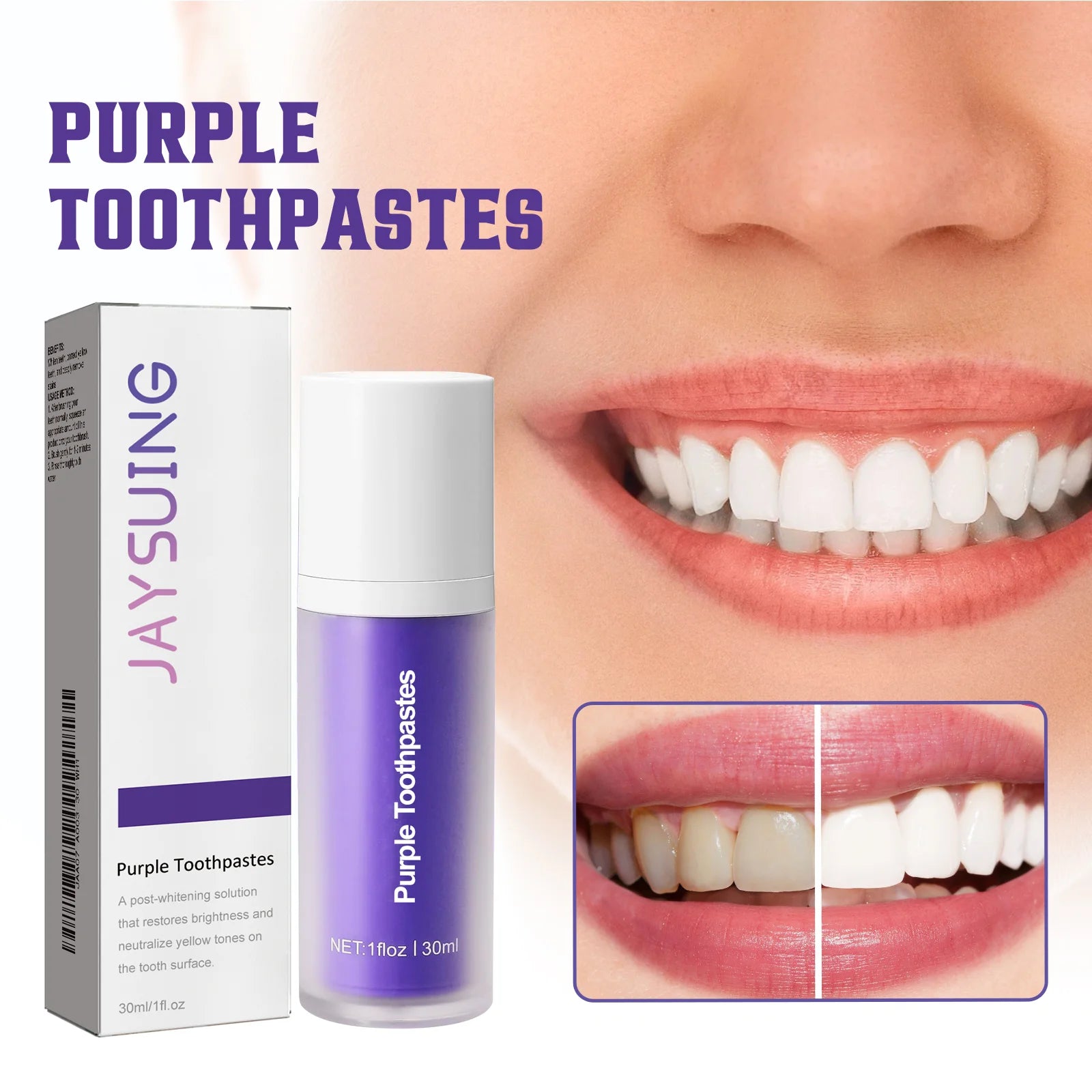 Dentelle Purple Whitening Toothpaste