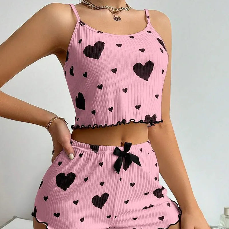 Silk-Touch Pajama Set